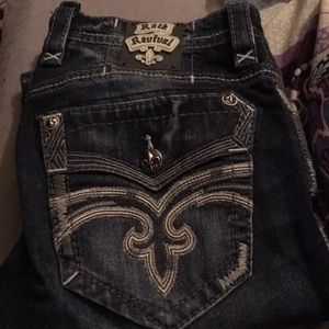 Men’s rock revival jeans